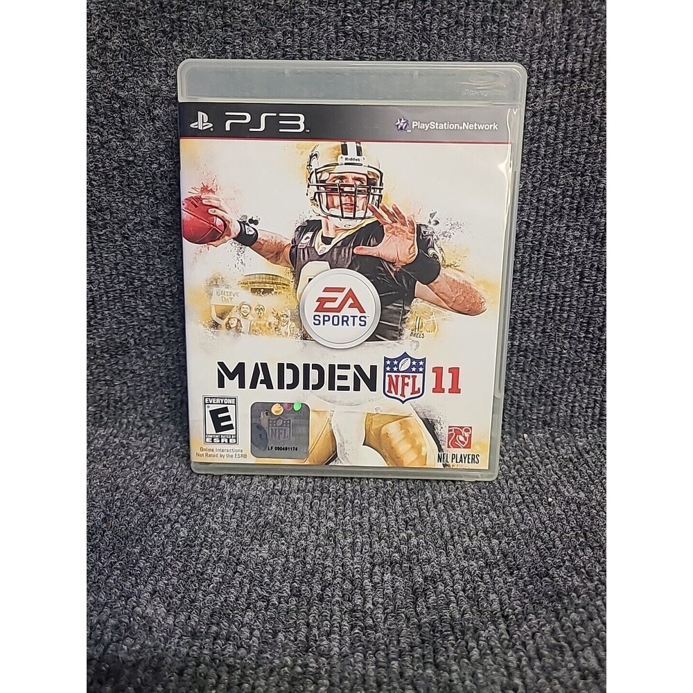 PS3 Madden NFL 11 (Sony PlayStation 3, 2010) No Manual Tested
